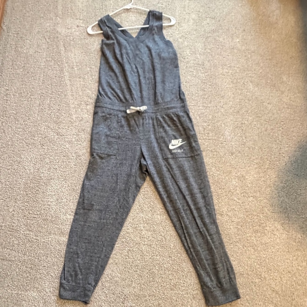 Nike Women's Heather Gray Jumpsuit